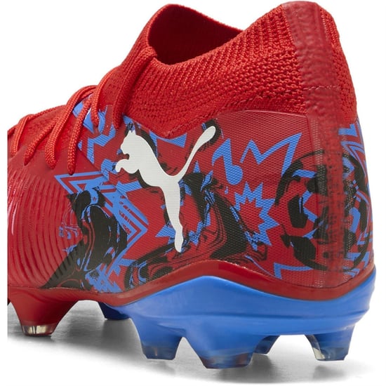 Puma - "Future 8 Match" Fußballschuhe mit festem Boden für Herren (Rot/Blau) - Image 5