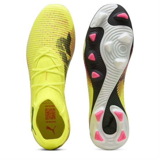 Puma - "Future 8 Pro" Künstlicher Boden Fußballschuhe für Herren (Gelb/Schwarz) - Image 3