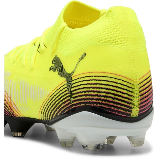 Puma - "Future 8 Match" Fußballschuhe mit festem Boden für Herren (Gelb/Schwarz) - Image 5