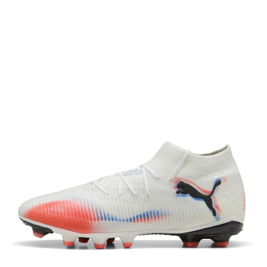 Puma - "Future 8 Pro" Künstlicher Boden Fußballschuhe für Herren (Weiß/Schwarz/Rot) - Image 2