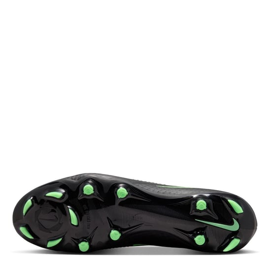 Nike - "Academy" Fußballschuhe mit festem Boden für Herren (Schwarz/Grün) - Image 3
