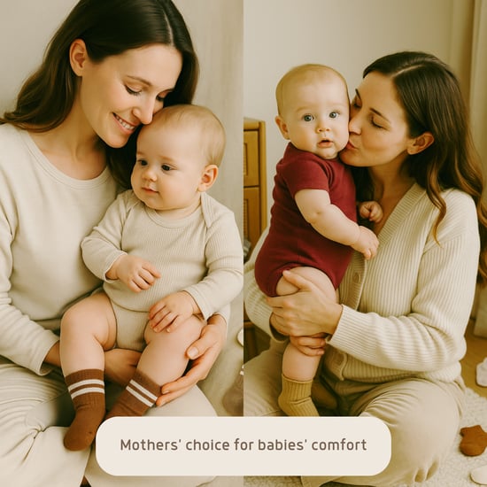 Bistyle Baby-Knöchelsocken mit rutschfester Sohle, 6 Paar | Socken aus Bio-Baumwolle für Neugeborene, Babys und Kleinkinder | Knöchelsocken für Jungen und Mädchen - Image 3