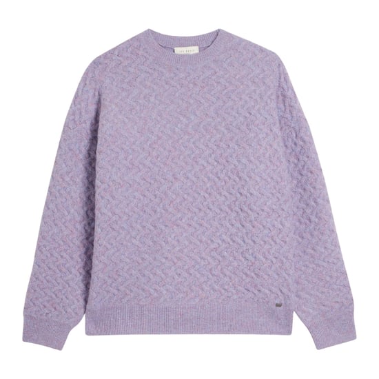 Ted Baker Wmk Morlea Horizontal Cable Relaxed Fit Jumper - Image 1