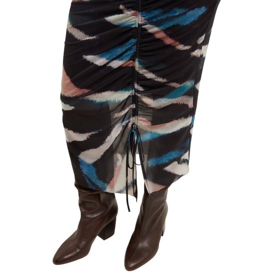 Schwarzes, Bedrucktes Mesh-kleid Von Ted Baker: Ellylou - Image 4
