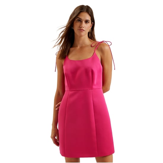 Ted Baker Kavala Minikleid Mit Bindebändern An Der Taille, Fuchsiafarben - Image 2