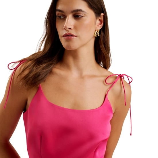 Ted Baker Kavala Minikleid Mit Bindebändern An Der Taille, Fuchsiafarben - Image 4