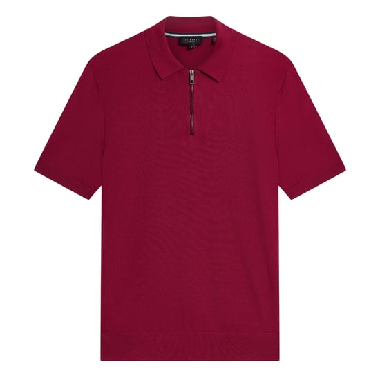 Ted Baker Mmk Daldin Ss Rayon-poloshirt Mit Reißverschluss - Image 1