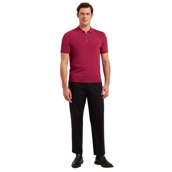 Ted Baker Mmk Daldin Ss Rayon-poloshirt Mit Reißverschluss - Image 3