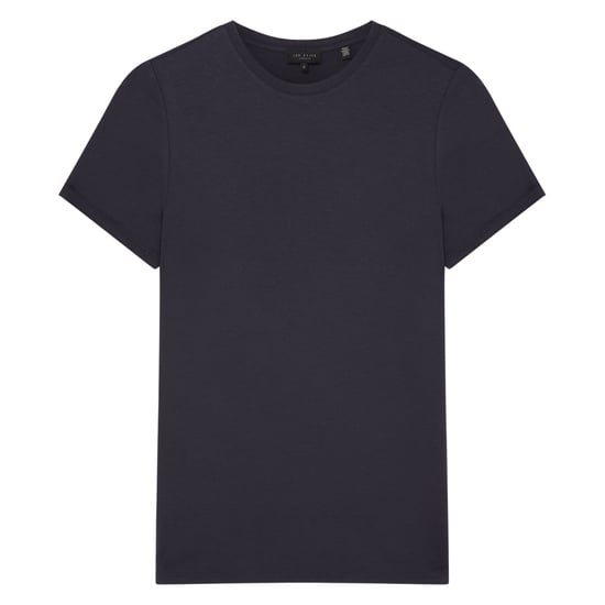 Ted Baker Bedrucktes, Tailliertes Marineblaues T-shirt - Image 1