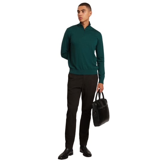 Ted Baker Artiss Core Dunkelgrüner Viertelreißverschluss - Image 6