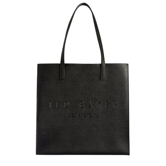Ted Baker Crosshatch Große Schwarze Icon Tasche - Image 1