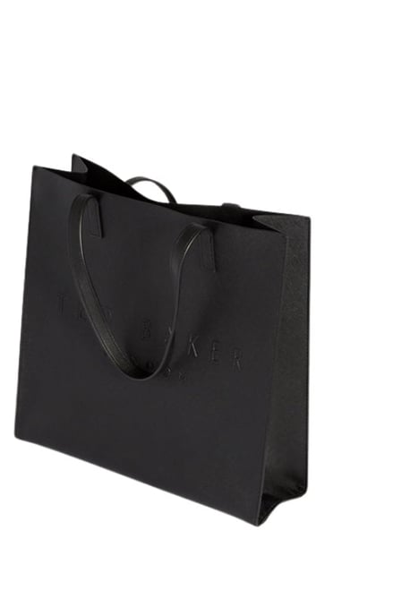 Ted Baker Crosshatch Große Schwarze Icon Tasche - Image 3