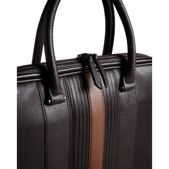 Ted Baker Never Striped Pu Braune Dokumenten-laptoptasche - Image 3