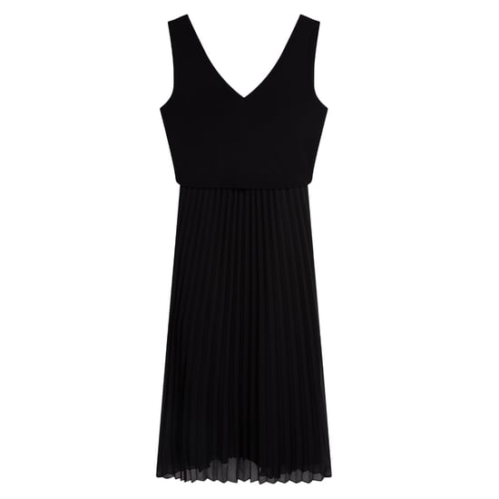 Ted Baker Larnahh 2-in-1 Falten-cami-kleid, Schwarz - Image 1