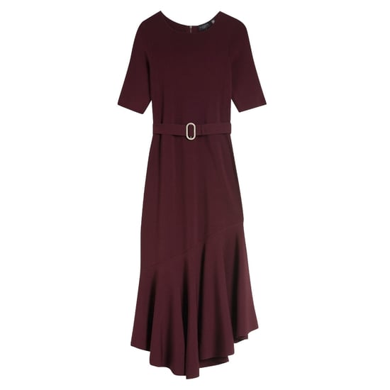 Ted Baker Samalee Strickkleid Mit Rotem Flippy-rock, Midi-länge - Image 1
