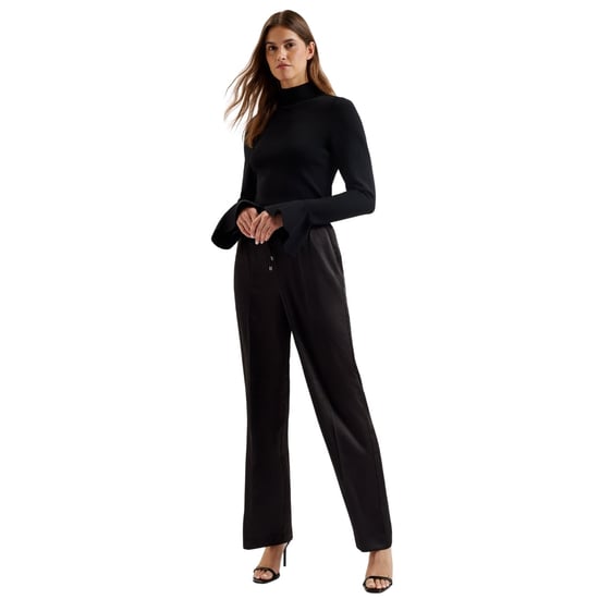 Ted Baker Umaibo Satin Jogginghose Mit Weitem Bein, Schwarz - Image 2