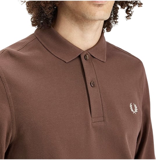 Fred Perry Brick Langarm-poloshirt - Image 3