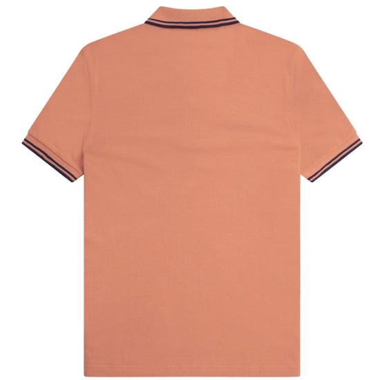 Fred Perry Twin Tipped Light Rust Poloshirt - Image 2