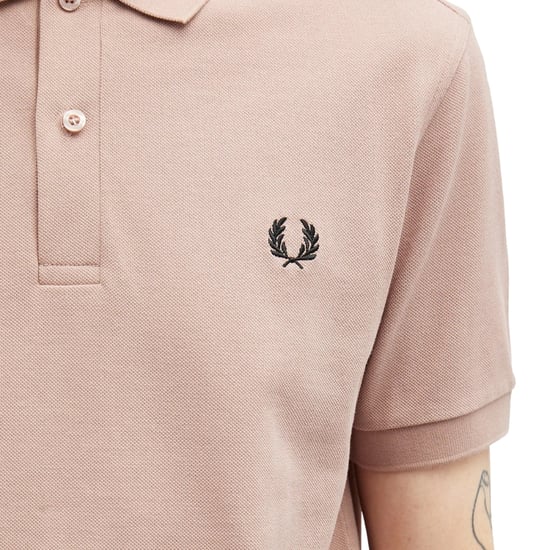 Fred Perry Klassisches Dunkelrosa Polohemd - Image 4