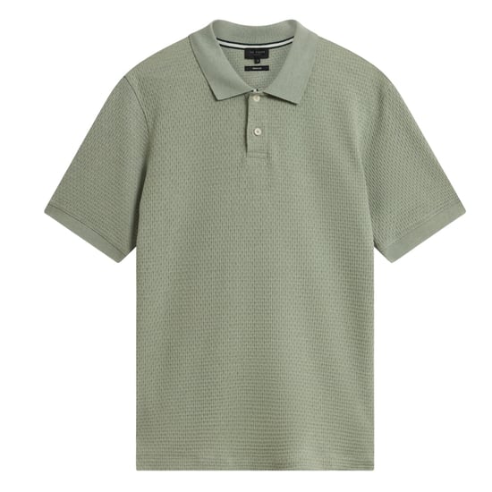 Ted Baker Redman Regular Strukturiertes Polohemd - Image 1