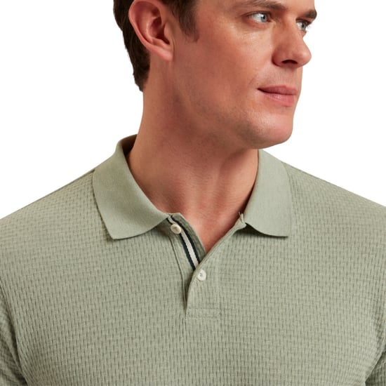 Ted Baker Redman Regular Strukturiertes Polohemd - Image 3