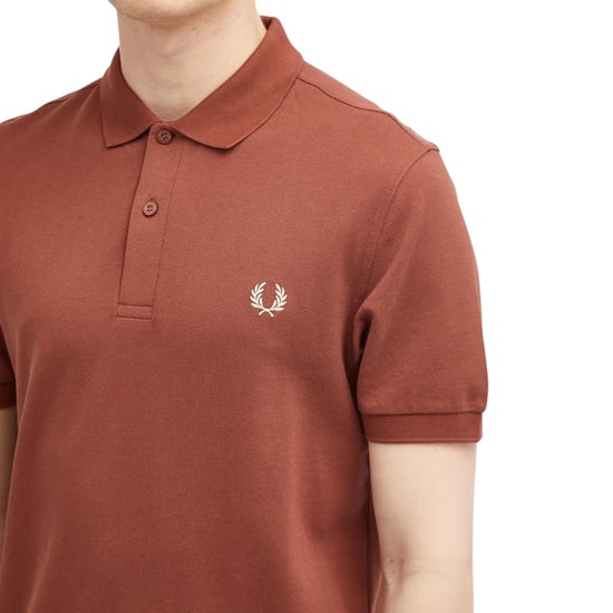 Fred Perry Classic Whisky Brown Poloshirt - Image 4