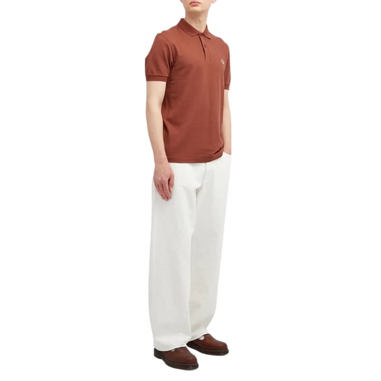 Fred Perry Classic Whisky Brown Poloshirt - Image 5