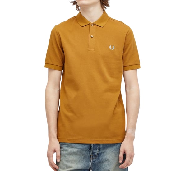 Fred Perry Classic Poloshirt Mit Logo In Dunkelkaramellblau - Image 2