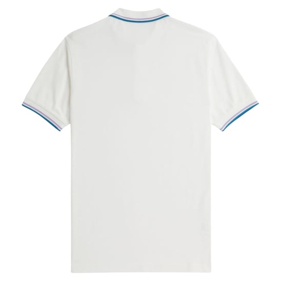 Fred Perry Twin Tipped Schneeweißes Polohemd - Image 2