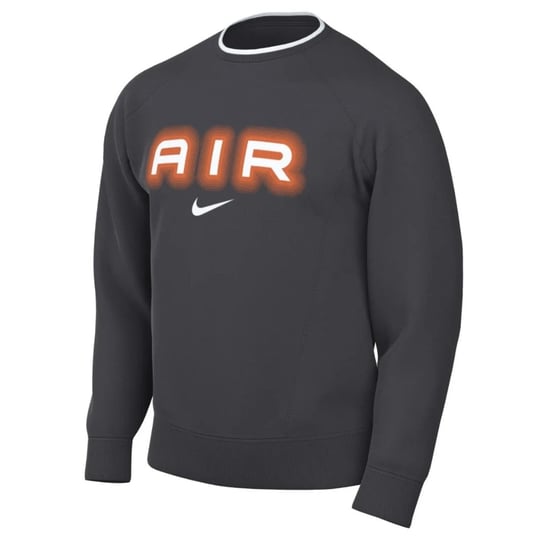 Nike Air Fleece-sweatshirt Mit Rundhalsausschnitt, Dunkelgrau - Image 1
