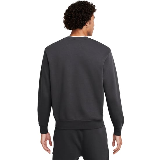 Nike Air Fleece-sweatshirt Mit Rundhalsausschnitt, Dunkelgrau - Image 4