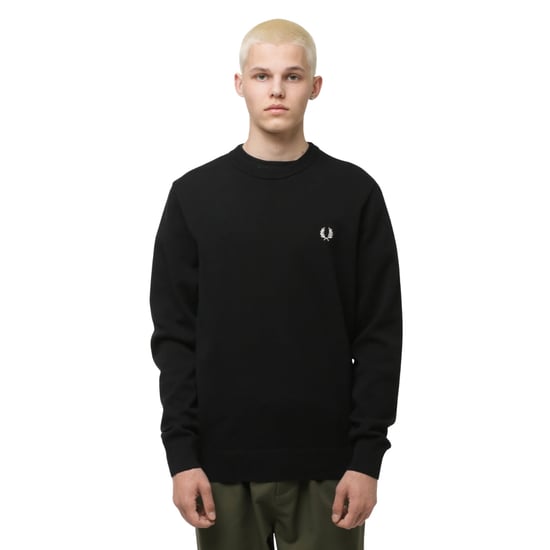Fred Perry Pullover Mit Grafischem Lorbeerkranz, Schwarz - Image 3