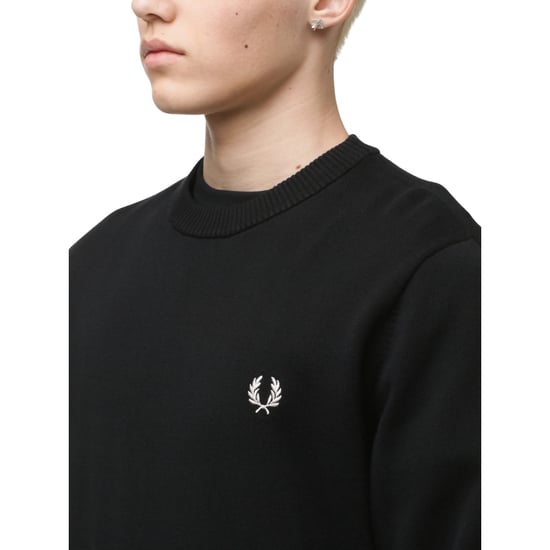 Fred Perry Pullover Mit Grafischem Lorbeerkranz, Schwarz - Image 5