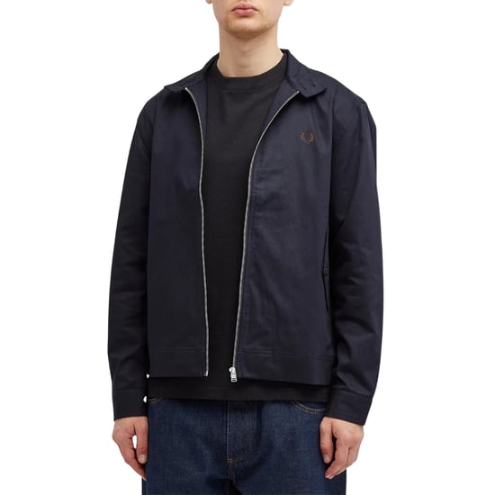 Fred Perry Navy Harrington Jacke - Image 2