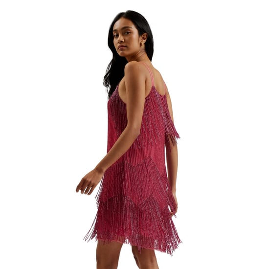 Ted Baker Diveria Minikleid In Pink Mit Quasten - Image 5