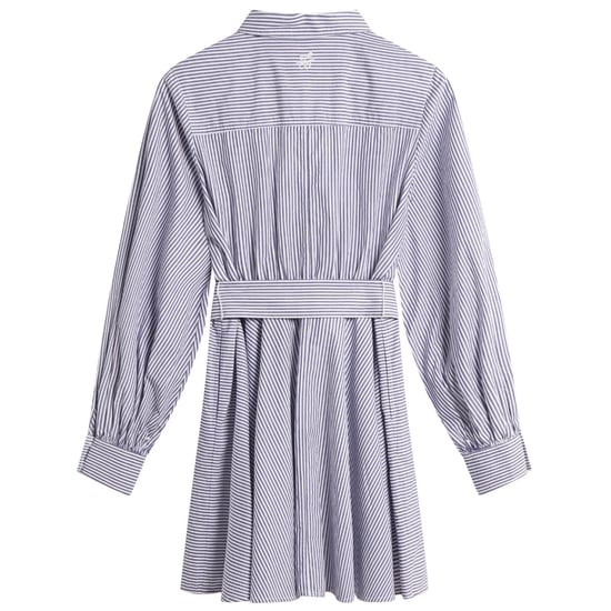 Ted Baker Ibarra Baumwollhemd Marineblaues Minikleid - Image 2