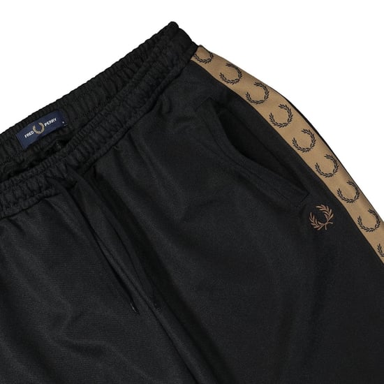 Fred Perry Saisonale, Genähte Schwarze Jogginghose - Image 4