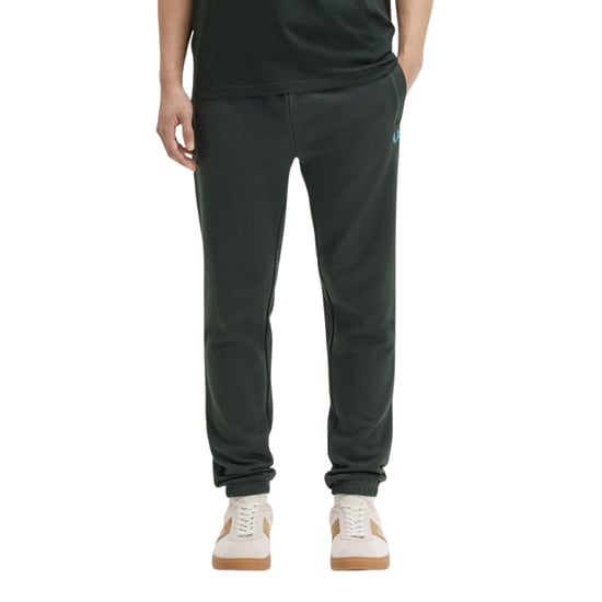 Fred Perry Loopback-sweatpants In Nachtgrün - Image 2