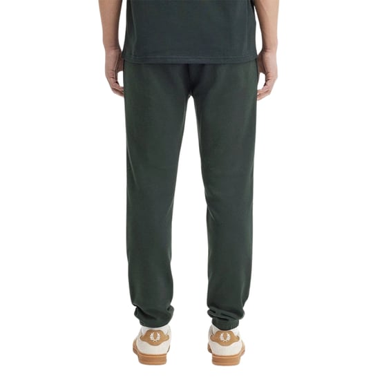 Fred Perry Loopback-sweatpants In Nachtgrün - Image 5