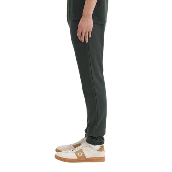 Fred Perry Loopback-sweatpants In Nachtgrün - Image 6