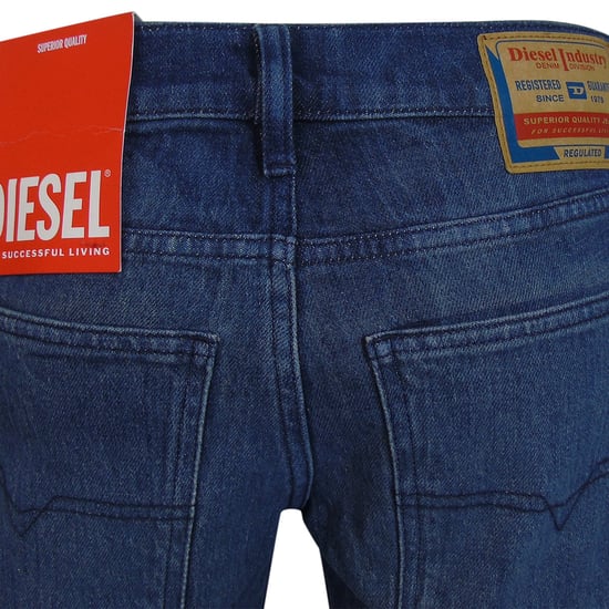 Diesel 1995 D-sark Dunkelblaue Jeans - Image 4