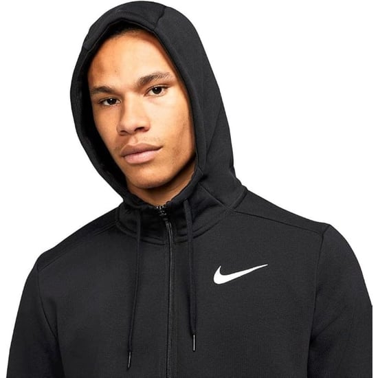 Nike Pro Dri-fit Trainings-kapuzenjacke Mit Durchgehendem Reißverschluss, Schwarz - Image 4