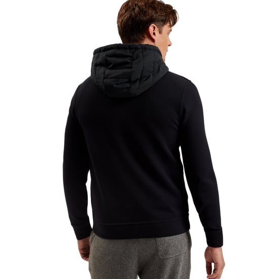 Ted Baker Adburys Regular Schwarzer Stepp-kapuzenpullover Mit Reißverschluss - Image 5