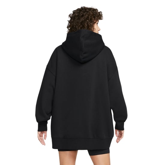 Nike Essentials Oversized Full Zip Schwarzer Hoodie - Image 3