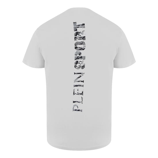 Plein Sport Scratch Logo Weißes T-shirt - Image 2