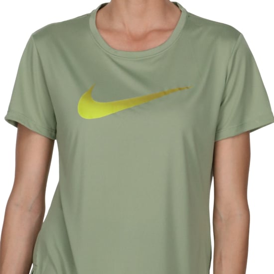 Nike One Dri-fit Swoosh Grünes T-shirt - Image 4