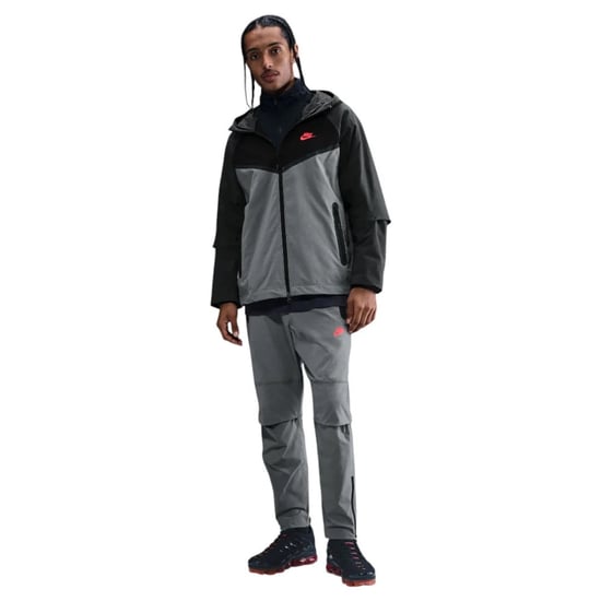 Nike Tech Windrunner Webjacke In Rauchgrau - Image 4