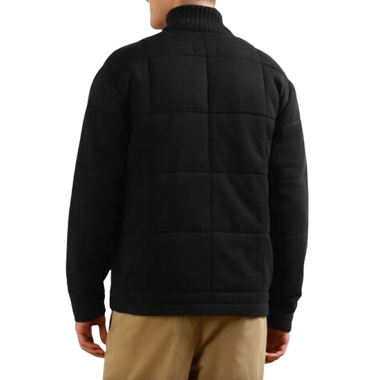 Fred Perry Steppstrickjacke, Schwarz - Image 5