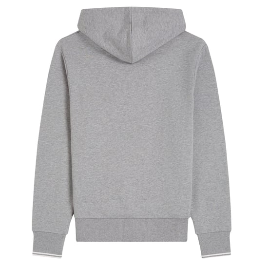 Fred Perry Kapuzenpullover In Graumeliert Mit Farbverlauf - Image 2