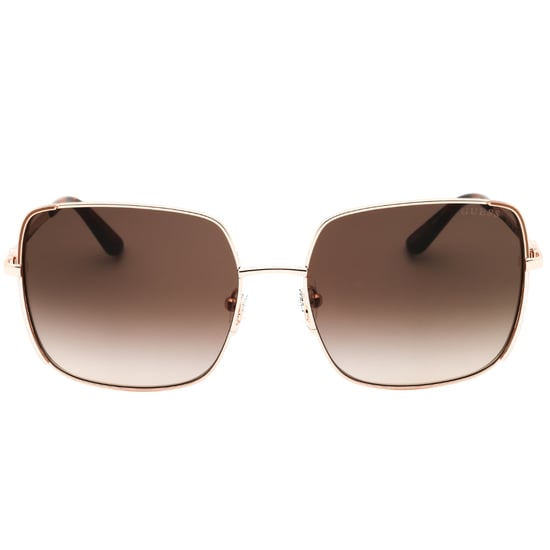 Guess Sonnenbrille Mit Glänzendem Roségold-braun-farbverlauf - Image 1